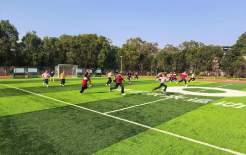 触梦计划推动广东省南雄市油山镇大塘中心小学体育设施升级